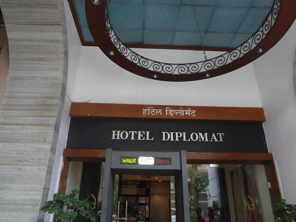 Hotel Diplomat, Colaba Mumbai Bagian luar foto
